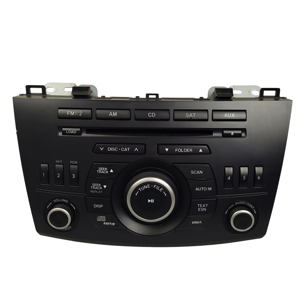 2012 2013 Mazda 3 AM FM CD Player Radio Receiver Factory Head Unit OEM 14794356 - Picture 2 of 10